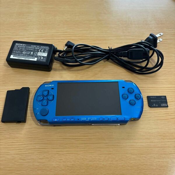 SONY PSP3000 ブルー すぐ遊べるセット