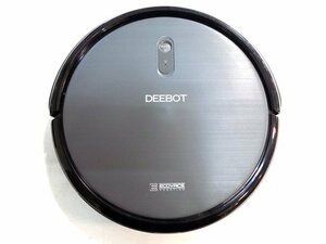 現状品/通電確認のみ ECOVACS DEEBOT DN622 ロボット掃除機 バッテリー不良 フィルター 替えブラシ付属