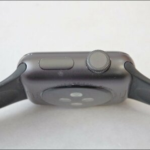 現状品 Apple/アップル◆Apple watch/MTF02J/A◆シリーズ3 38mm スペースグレイ GPSモデルの画像4