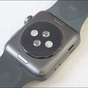 現状品 Apple/アップル◆Apple watch/MTF02J/A◆シリーズ3 38mm スペースグレイ GPSモデルの画像3