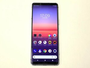 動作品★ソニー Xperia 5 Ⅱ A002SO 128GB グレー SBM 〇判定■スマホ 本体 Android アンドロイド