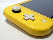 ジャンク品◇任天堂/Nintendo Switch Lite ニンテンドースイッチ ライト HDH-001 イエロー 箱無 本体のみ_画像7