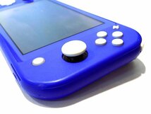 ジャンク品◇任天堂/Nintendo Switch Lite ニンテンドースイッチ ライト HDH-001 ブルー 箱無 本体のみ_画像4