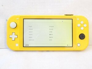 ジャンク品◇任天堂/Nintendo Switch Lite ニンテンドースイッチ ライト HDH-001 イエロー 箱無 本体のみ