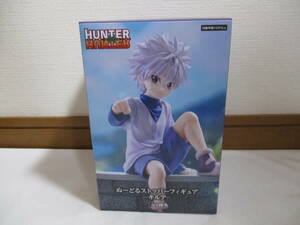 HUNTER×HUNTER　キルアゾルディック　ぬーどるストッパー　プライズ　フリュー　フィギュア　ミニチュア　ハンターハンター