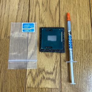 core i7 3520m intel cpu グリス シール付き