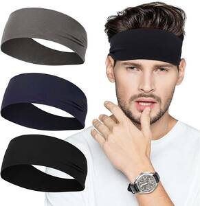3 sheets entering sport head band hair band men's lady's sweat cease running walking fitness Jim sport free shipping 
