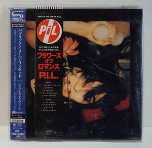 [2015年リマスター/紙ジャケット/SHM-CD/帯2種] パブリック・イメージ・リミテッド PUBLIC IMAGE LIMITED Flowers Of Romance ●SEX PITOLS