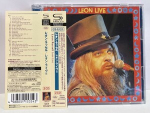 [2016年リマスター/2CD/日本盤/SHM-CD] レオン・ラッセル / レオン・ライヴ！！ [ LEON RUSSELL / Leon Live ]