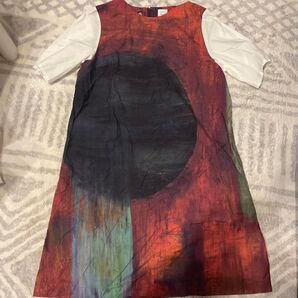 bulle de savon★インクジェットプリントワンピース