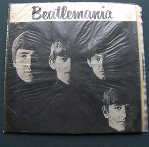 雅雑§(7)LP[Beatlemania]ブラジルStereo/EMI-Odeon/ペラジャケ”With”改編12曲/スレ多数フル微ジジチリ/プッ僅少/音質秀逸/BRXLD-11065-C