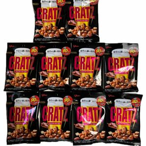 「新品」CRATZ おつまみスナック42g（クラッツ）カリっと濃い旨み ペッパーベーコン味 10袋　お値引き不可