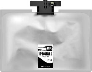 IP04KA ブラック　インクバッグに対応 EPSON 顔料 互換インクカートリッジ 対応機種:PX-M381FL1/S381L1/M381FL/S381L/PX-M381FR1/PX-S381R1