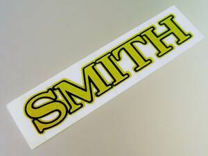 1990年代 SMITH オールド ルアー ステッカー シール　ロゴ スミス　ラメフレーク 字抜き 切文字 文字抜き　letter sticker　バスゲーム