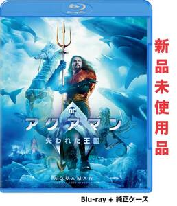 アクアマン 失われた王国 Blu-ray ブルーレイ 純正ケース付 即決 新品 未使用 国内正規品 ジェームズ・ワン ジェイソン・モモア