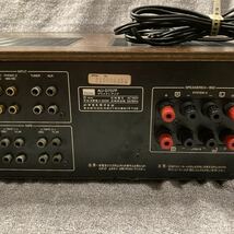 激レア 名機 1980年発売 当時定価108000円の高級機SANSUI プリメインアンプ AU-D707F MADE IN JAPAN 電源付きましたが点滅 ジャンク_画像8