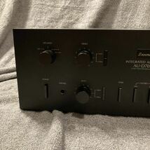 激レア 名機 1980年発売 当時定価108000円の高級機SANSUI プリメインアンプ AU-D707F MADE IN JAPAN 電源付きましたが点滅 ジャンク_画像2