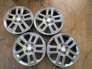 DelicaMini　New vehicle外し　Genuine alloy wheels　４枚です。