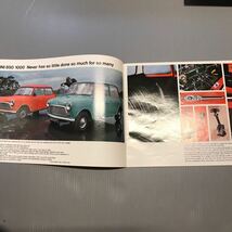 BLMC 1972~3年 Mini, AUSTIN, Morris 等カタログ 4冊セット 価格表付 キャピタル企業 日英自動車 超希少！_画像2