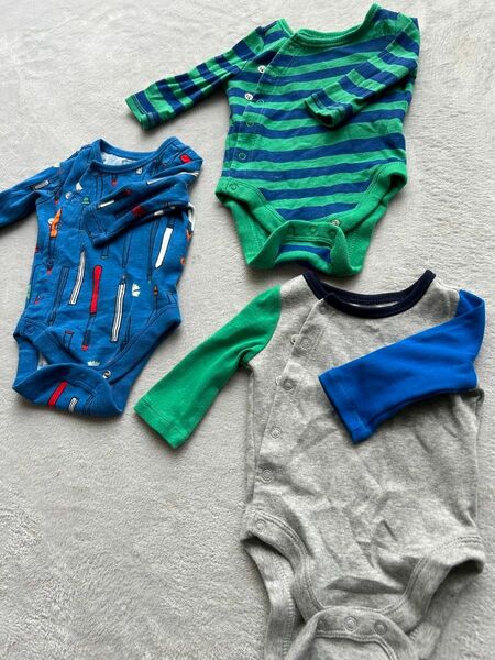 GAP ボディースーツ　新生児　3枚セット