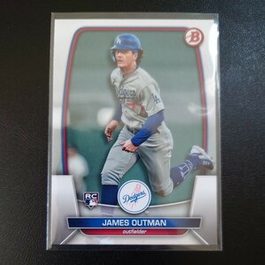 Topps BOWMAN 2023 ジェームス アウトマン ロサンゼルス・ドジャース 大谷翔平 チームメイト