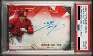 【1/5】Topps Diamond Icons 2020 大谷翔平 直筆サインカード 5枚限定 ロサンゼルス・エンジェルス ロサンゼルス・ドジャース