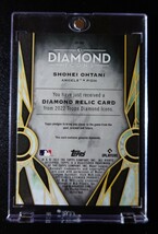【2/5】Topps Diamond Icons 2022 大谷翔平 Diamond RelicsCard 純正ダイヤモンド入りカード ロサンゼルス・エンジェルス サインなし_画像2