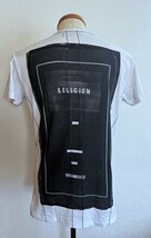 Religion レリジョン Tシャツ 半袖 バックプリント uk(Mサイズ) ホワイト_画像7
