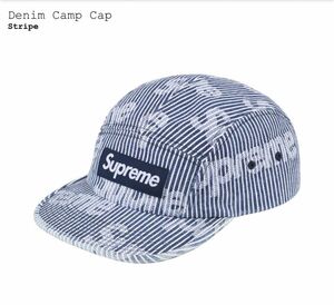 Supreme Denim Camp Cap "Stripe"