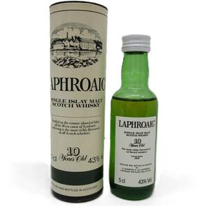 LAPHROAIG/ラフロイグ ミニボトル 10年 43％ 750mlの画像1