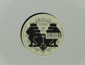 [未使用品][送料無料] HF International / If You Want It SF DubWise Remix [アナログレコード 7] レコードショップノベルティ　非売品