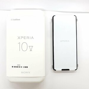 【未使用品】国内版 SIMフリー スマートフォン SONY XPERIA 10Ⅴ A302SO 6GB/128GB ブラック