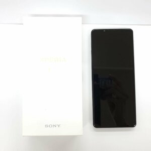 【未使用品】国内版 SIMフリー スマートフォン SONY XPERIA 1Ⅲ SOG03 12GB/256GB ブラック