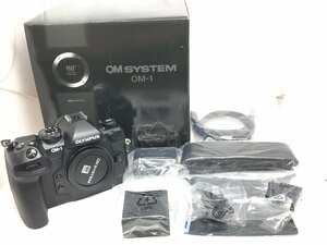 ★OLYMPUS OM SYSTEM OM-1 箱付き シャッター回数1432回★【中古品】＃0501-2a