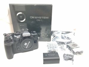 ★OLYMPUS OM SYSTEM OM-1 FL-LM3 箱付き シャッター回数19209回★【中古品】＃0501-3a