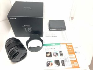 ★FUJIFILM FUJINON XF 16mm f1.4 R WR 箱付き★【未使用品】＃0523-1a