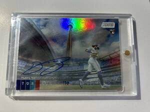 Topps 2020 Stadium Club Bo Bichette RC auto Rainbow foil /10