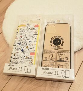 SNOOPY スヌーピー iPhone 11 カバー ハードケース　2セット【在庫 一点】