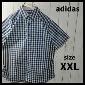 【adidas】Oversize Plaid Shirt　D1167