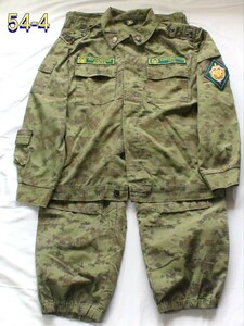 ロシア軍 実物 FSB国境部 ANA製 国境迷彩 戦闘服 54-4