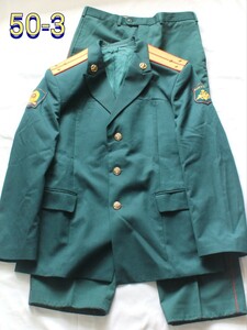 ロシア軍 実物 БТК製 陸軍 上級中尉 礼服 50-3