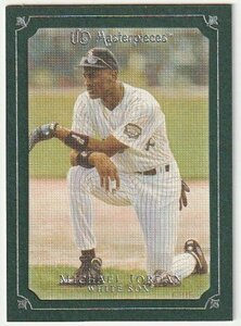 2007 UD MASTERPIECES Michael Jordan GREEN BORDERED / CHICAGO WHITE SOX マイケル・ジョーダン