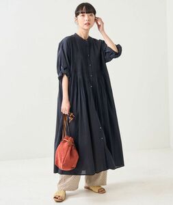 FREAK'S STORE インド ピンタックワンピース M ブラック 新品