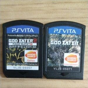 PSVita ソフトのみ GOD EATER　討鬼伝　シリーズセット