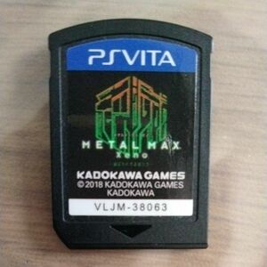 PSVita ソフトのみ　メタルマックスゼノ METAL MAX Xeno