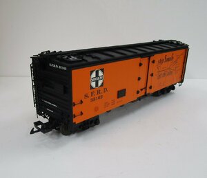 【同梱難】USA TRAINS Gゲージ 40ft冷蔵車 サンタフェ “グランドキャニオン” [R16503]【D】krh040306