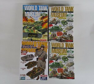  Takara World Tank Museum series 02/08 Mu jiam kit 4 kind set [ Junk ]ukt031908
