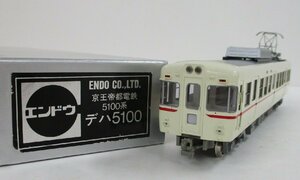 エンドウ 京王帝都電鉄5100系 デハ5100(集中型クーラー) 1997年製品【ジャンク】oah051617