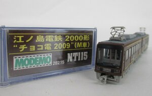 MODEMO モデモ 28215 NT115 江ノ島電鉄 2000形 チョコ電 2009 M車【B】chn051426