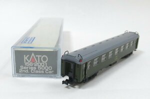 KATO 156-2001 Series 5000 Passenger Car 2nd. Class Car BB.1-5255【B】pxn052007